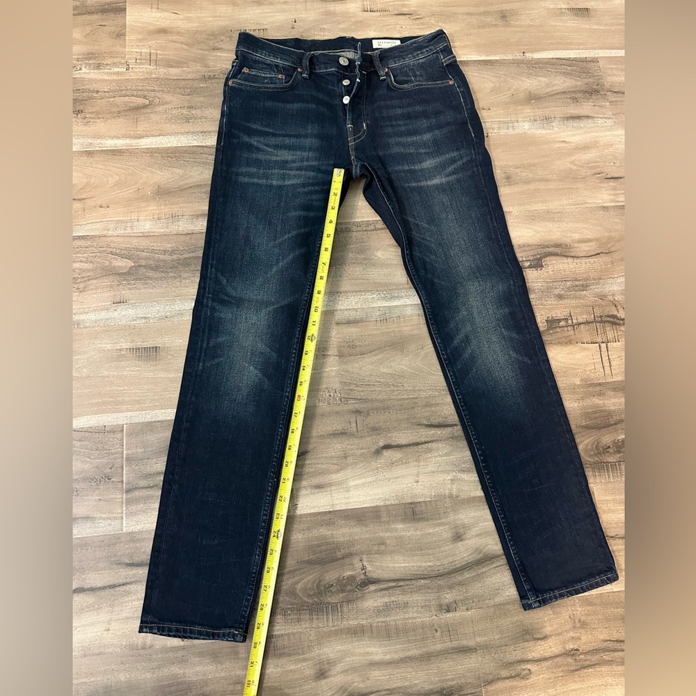 Two pairs of All Saints jeans size 30. Excellent condition.